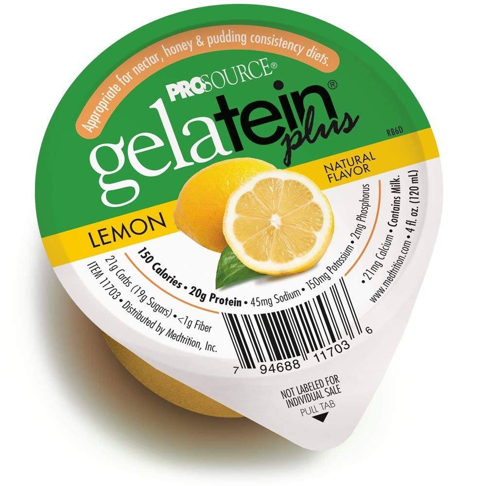 Gelatein Plus Protein Drink Lemon - 36 Count