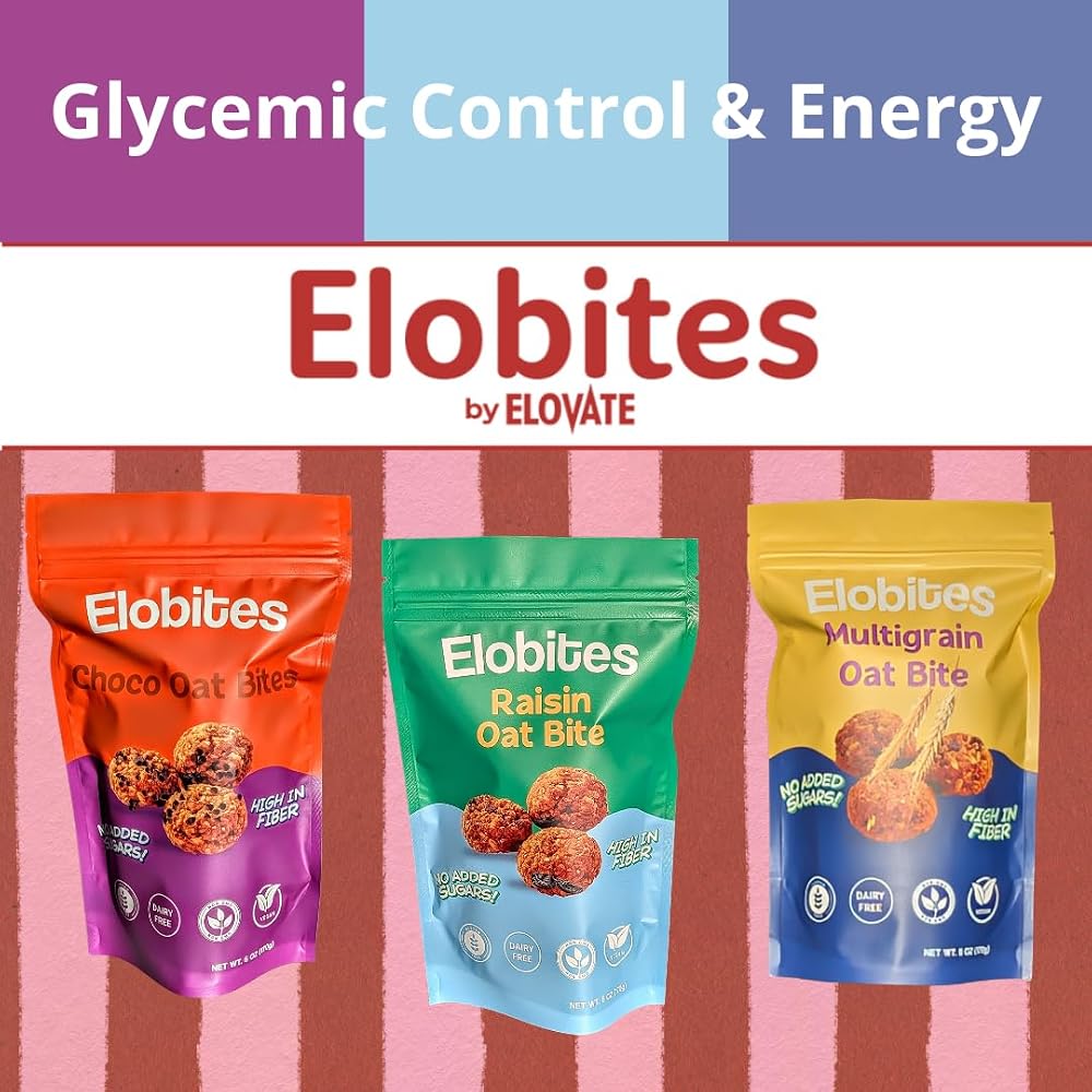 Elobites Raisins Oat Bites High Fiber - 6 oz Bag - image 2