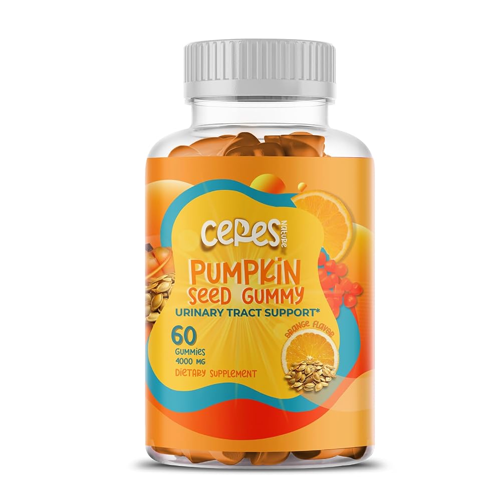 Ceres Nature Pumpkin Seed Oil Gummies 4000 mg - 60 Gummies