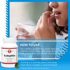 Holistic Health Acidophilus Probiotic Capsules - 100 Capsules - image 5
