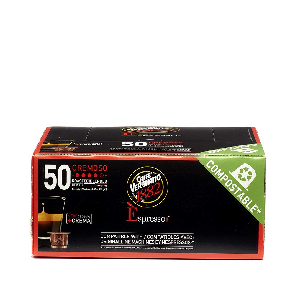 Caffe' Vergnano 1882 Caffè Vergnano Medium Dark Roast Coffee - Medium