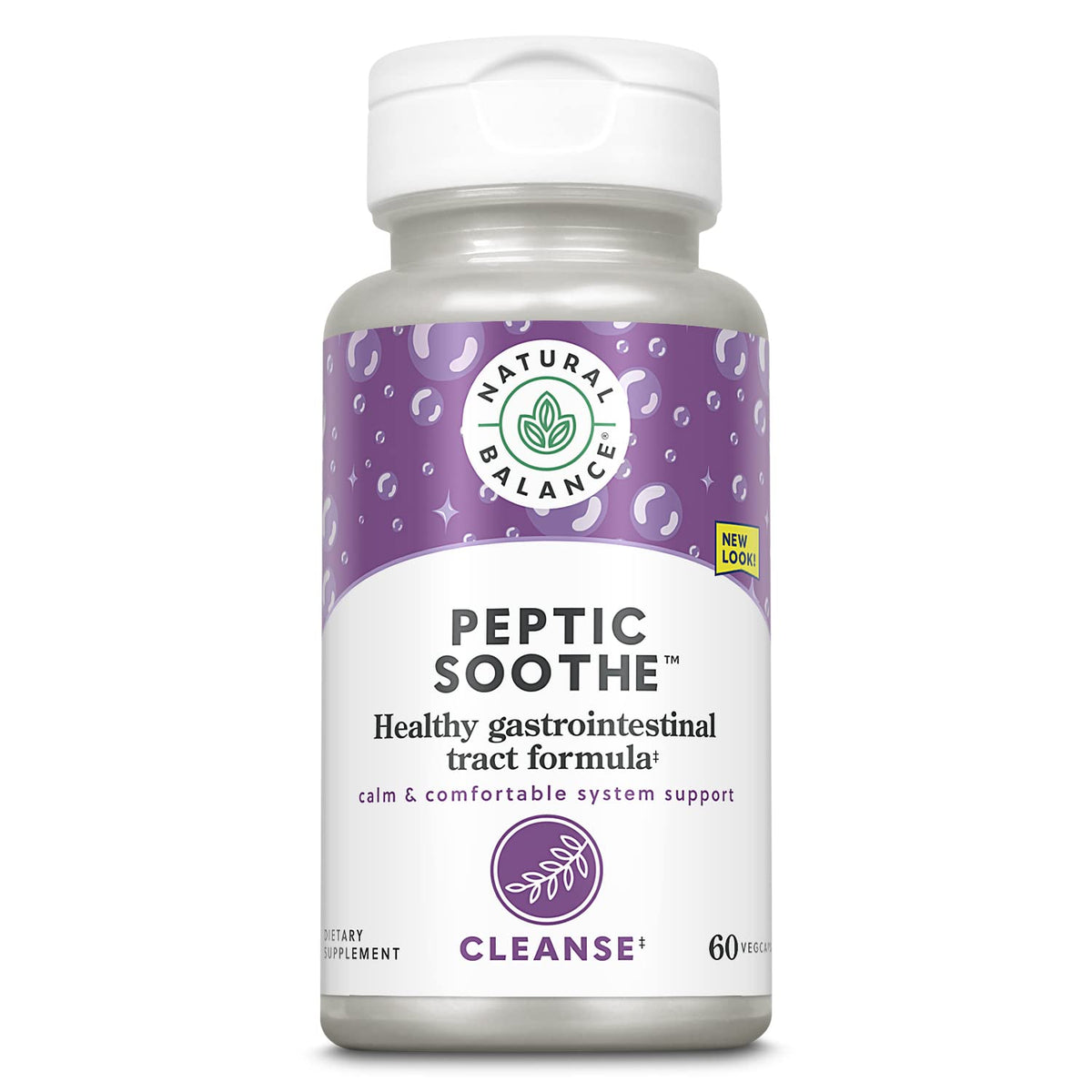 Natural Balance Peptic Soothe Gastrointestinal Formula - 60 Vegetarian Capsules