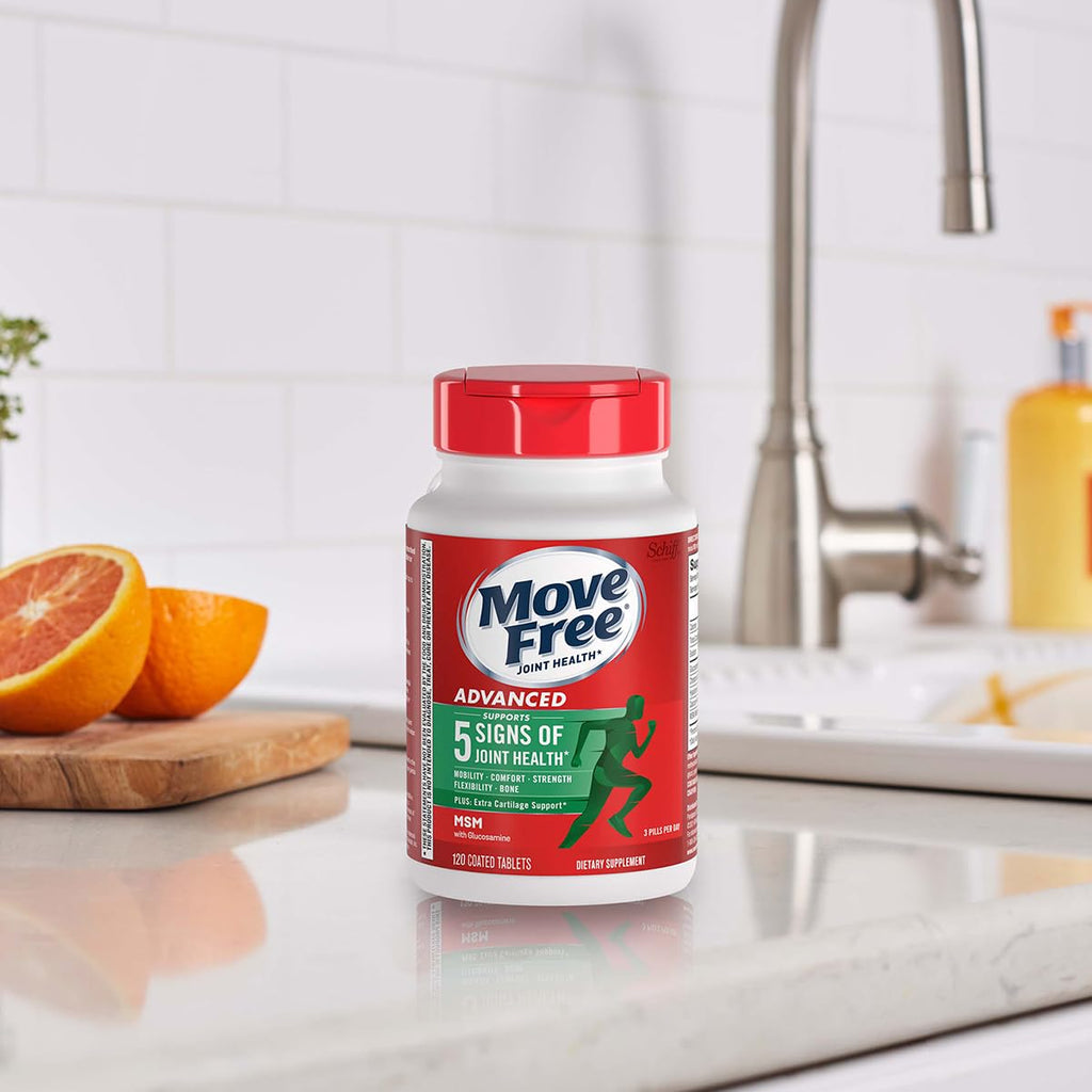 Move Free Advanced Glucosamine Chondroitin MSM - 120 Tablets - image 9