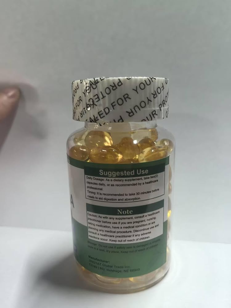 JINGYAT Moringa Softgels Organic Extract for Energy - 120 Softgels - image 9