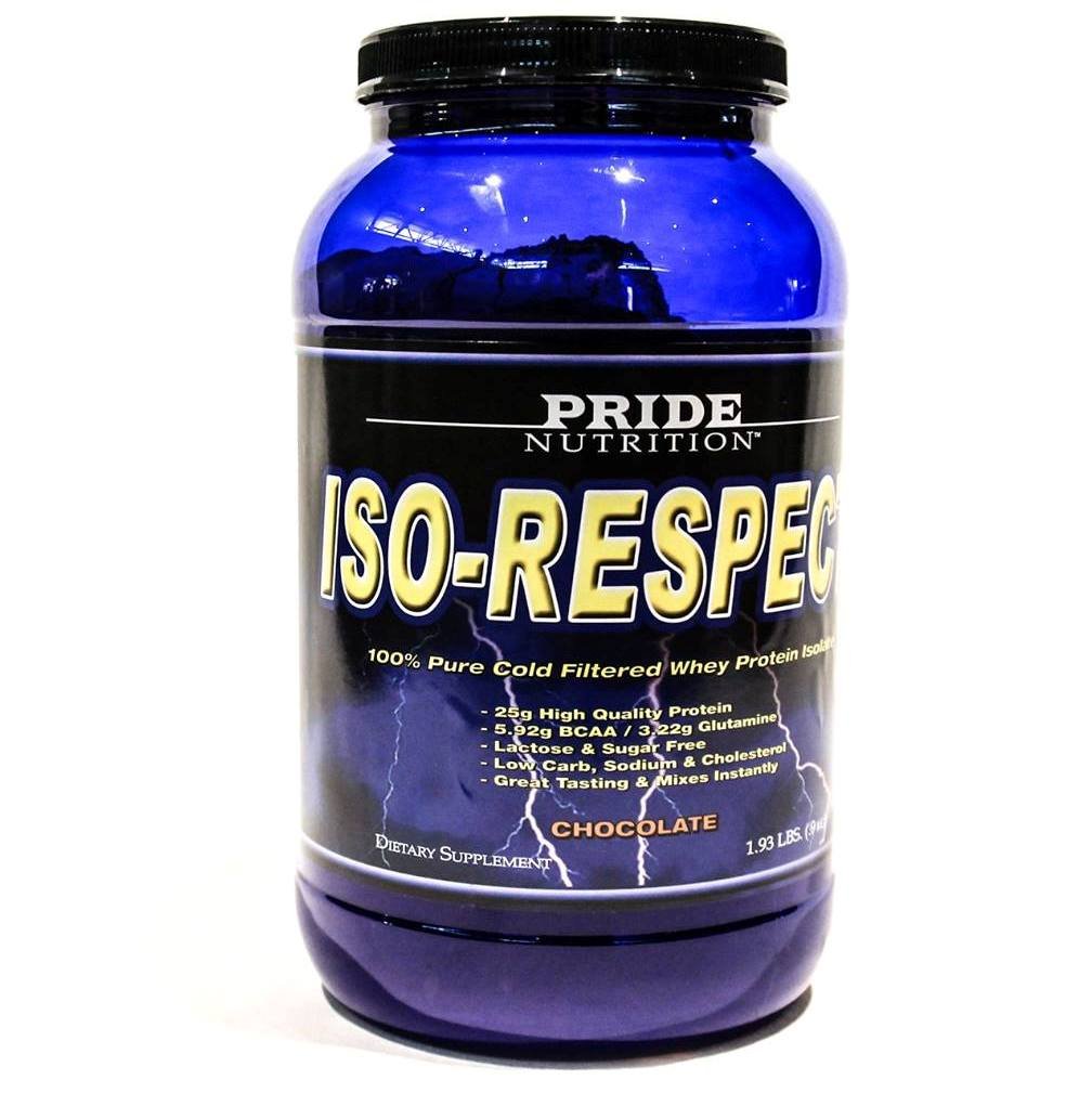 Pride Nutrition #1 Whey Protein Isolate Shake- Iso-Respect Protein