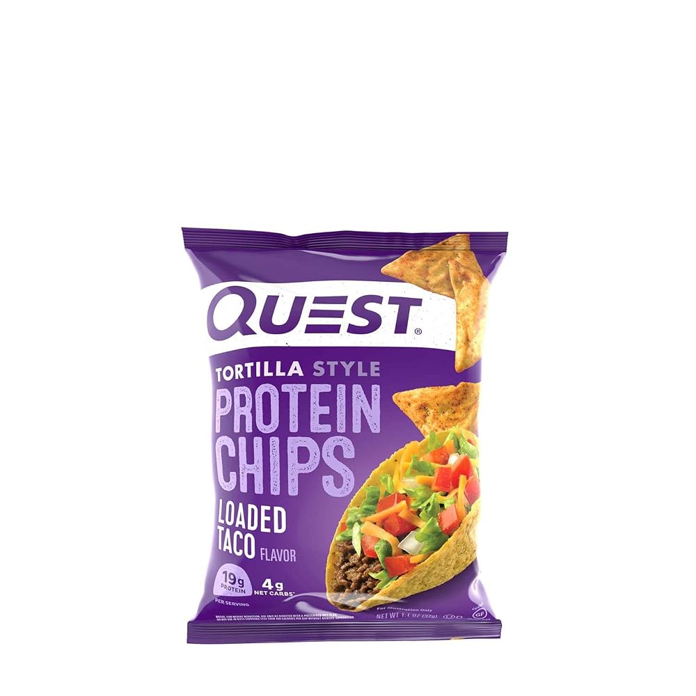 Quest Nutrition Loaded Taco Tortilla Style Protein Chips