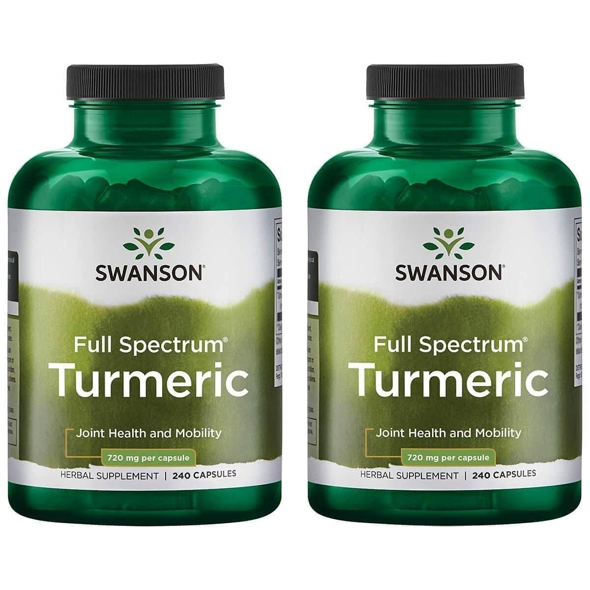 Swanson Full Spectrum Turmeric, 720 mg, 30 Capsules