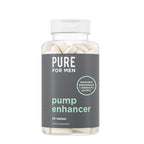 Pure for Men Pump Enhancer Pre-Workout Nitric Oxide Booster - 90 Capsules