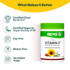 OZIVA Plant Based Vitamin E with Aloe Vera & Argan Oil - 30 Vegetarian Capsules - image 5