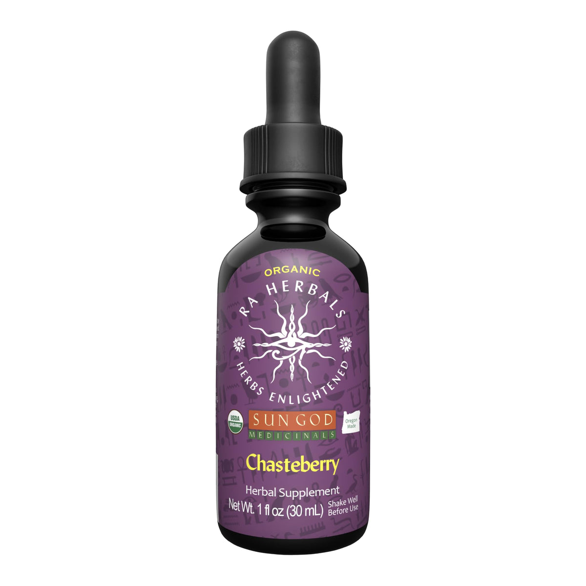 Sun God Medicinals Ra Herbals Organic Chasteberry Extract - 1 fl oz