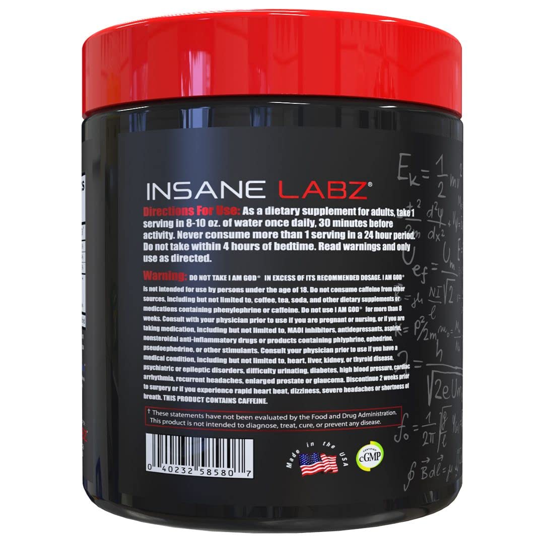 Insane Labz I am God Pre Workout