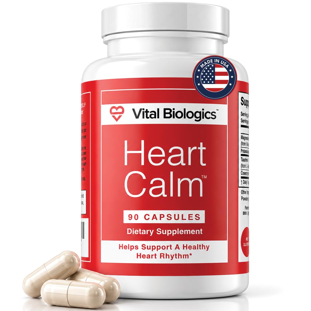 Vital Biologics Heart Calm Magnesium Complex - 90 Capsules