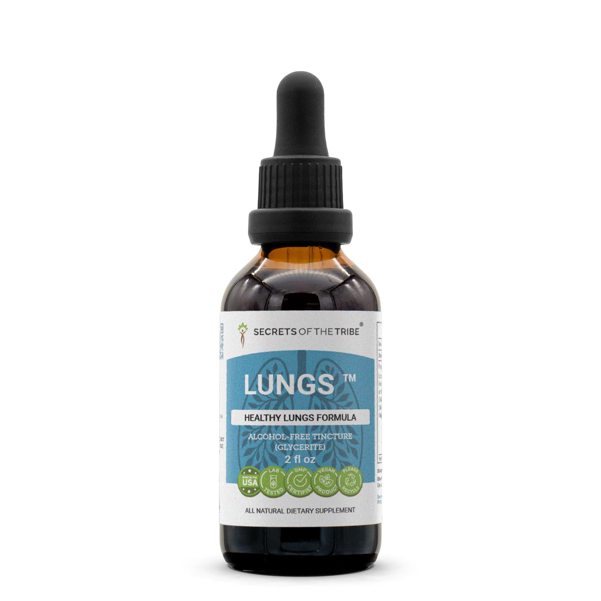 Secrets of the Tribe Lungs Alcohol-Free Extract