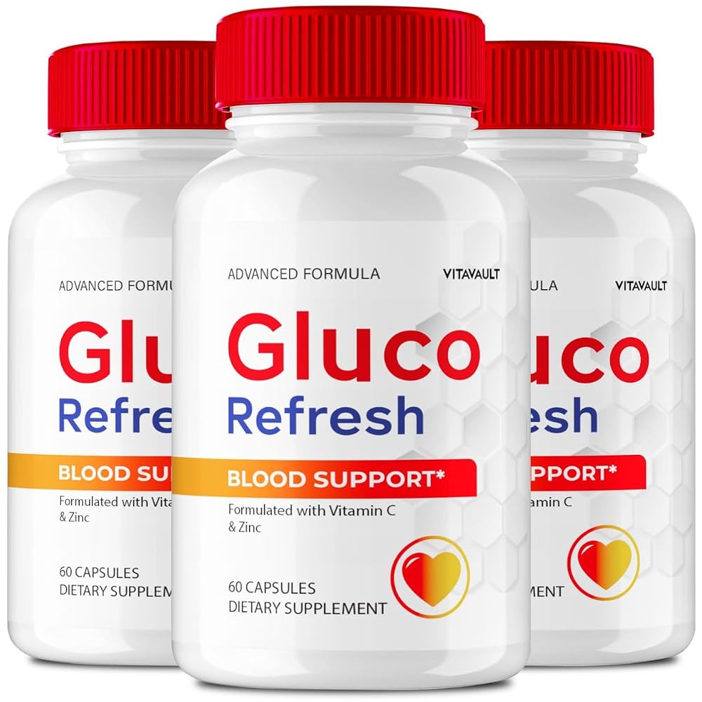 Vitavault Gluco Refresh Capsules Maximum Strength - 180 Capsules