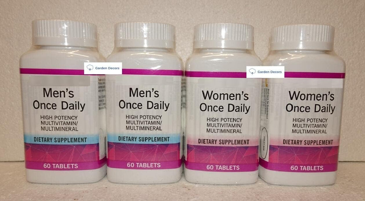 Trader Joe's Men & Women Once Daily High Potency Multivitamin - 60 Tablets