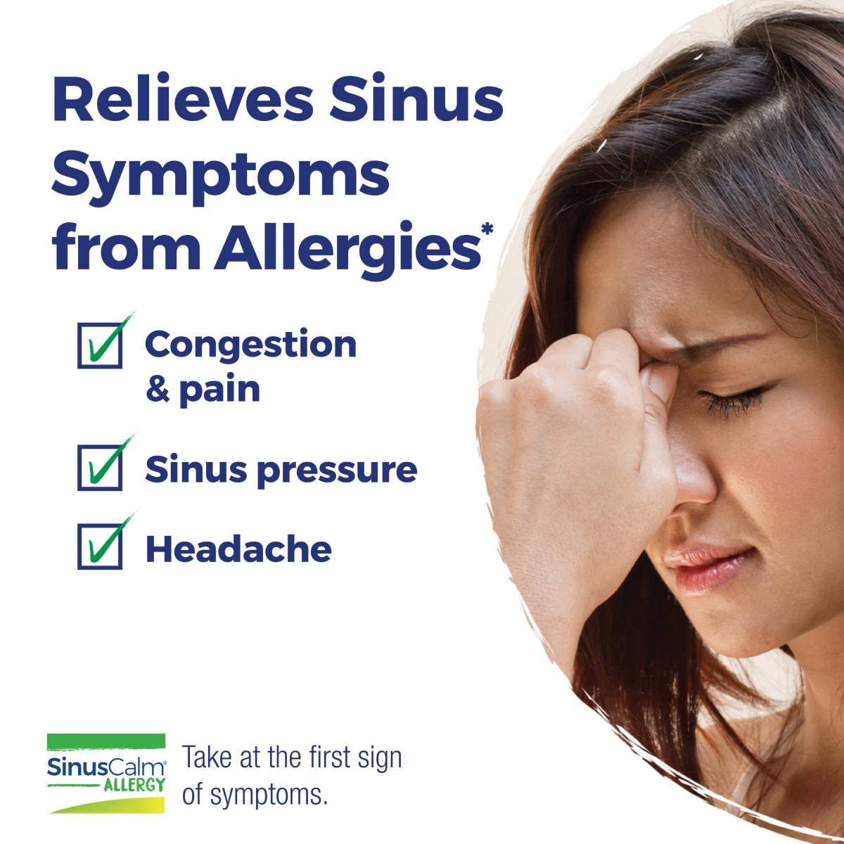 Boiron SinusCalm Allergy Tablets for Sinus Relief - 60 Count - image 2