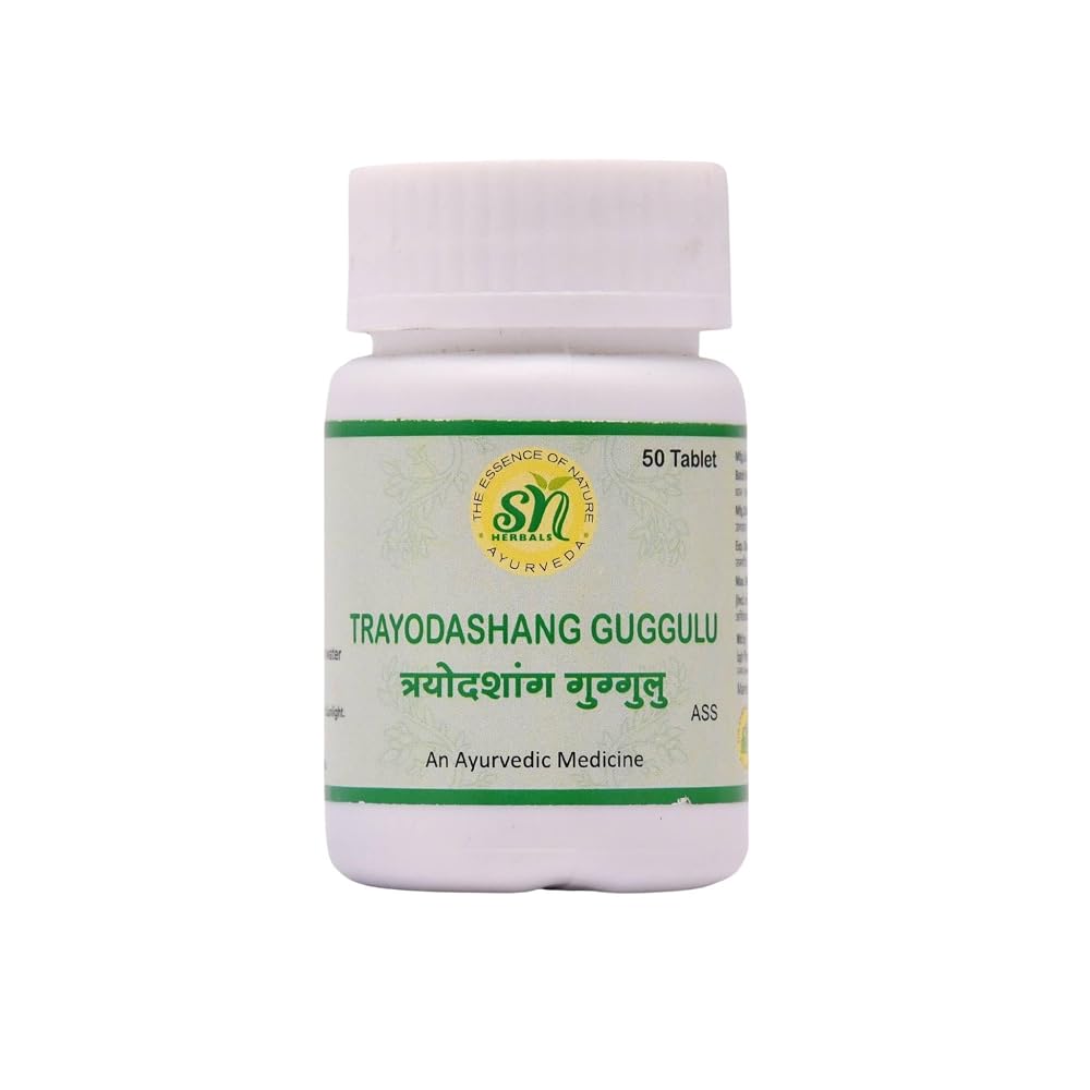 SN Herbals Trayodashang Guggulu Ayurvedic Herbal Tablets - 50 Tablets