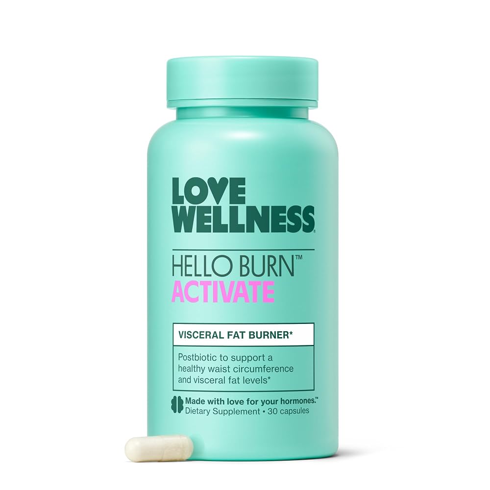 Love Wellness Hello Burn Activate Postbiotic - 30 Capsules