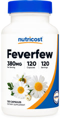 Nutricost Feverfew 380mg - 120 Vegetarian Capsules