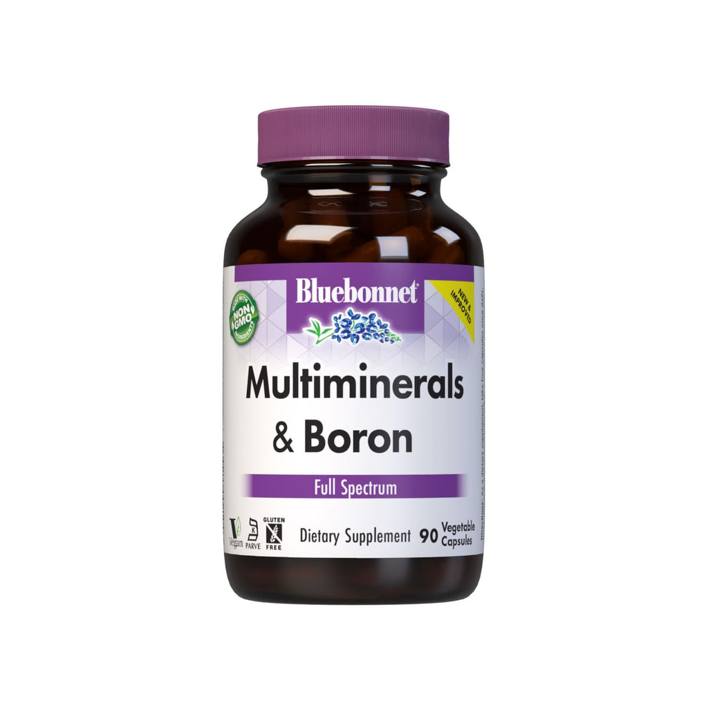 Bluebonnet Bluebonnet Multi Plus Boron Vegetarian Capsules Iron Count