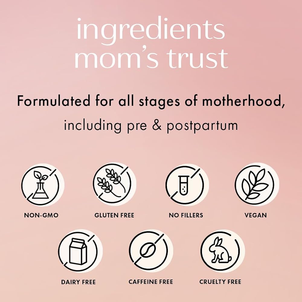 Boobie Relax Mom Pregnancy & Postpartum Stress Support - 60 Capsules - image 5