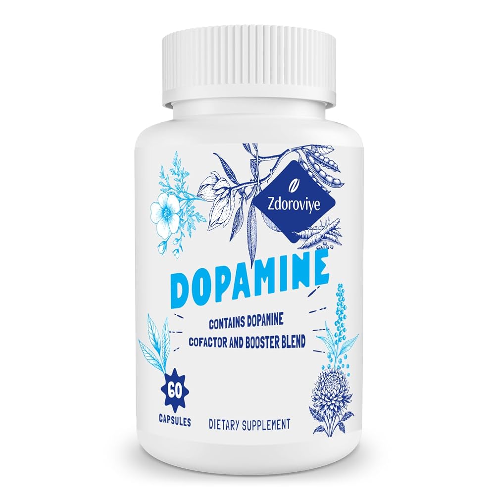 Zdoroviye Dopamine Supplements for Men and Women - Contains 500mg