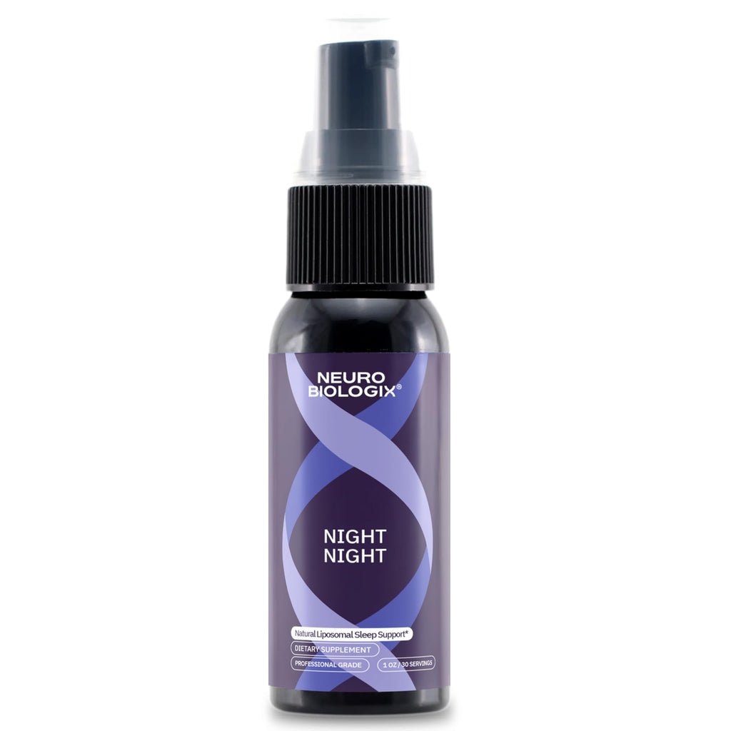 Neurobiologix Night Night Liposomal Sleep Spray with Melatonin & GABA - 1 Fl Oz