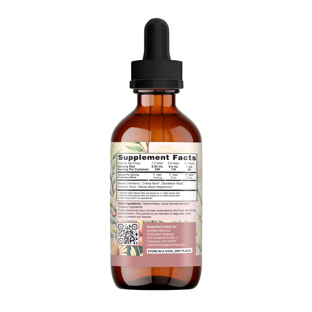 Earthley Wellness UT Relief Urinary Tract Health Liquid - 2 oz - image 2
