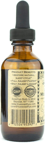 Svasthya Liquid Melatonin Sleep Support Alcohol Free - 3 Pack - image 2