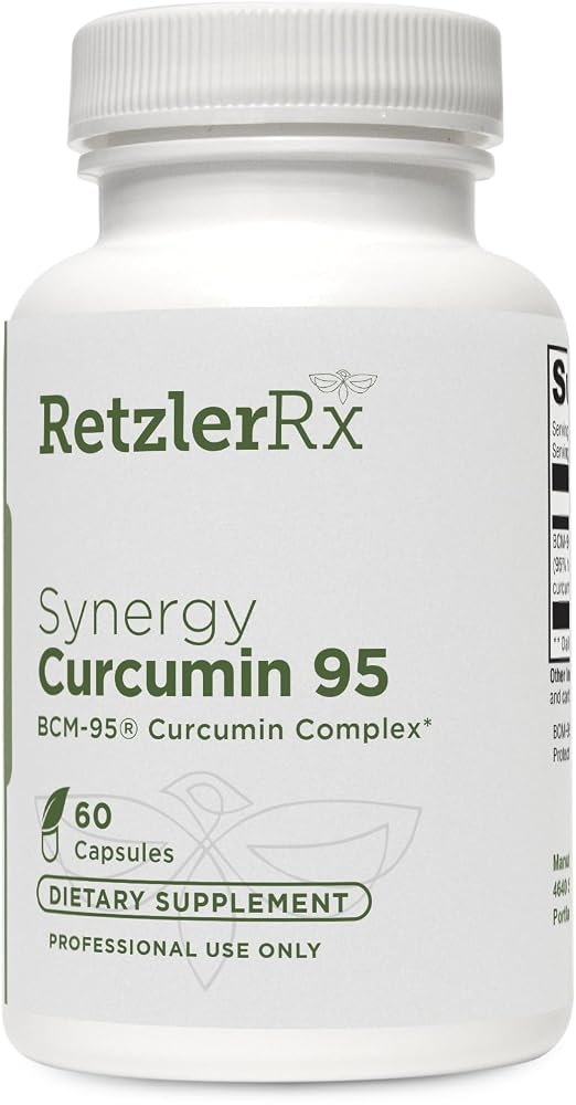 HormoneSynergy Synergy Curcumin 95 Joint & Brain Support - 60 Vegan Capsules