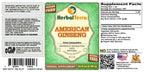 Herbal Terra LLC American Ginseng (Panax Quinquefolius) Tincture
