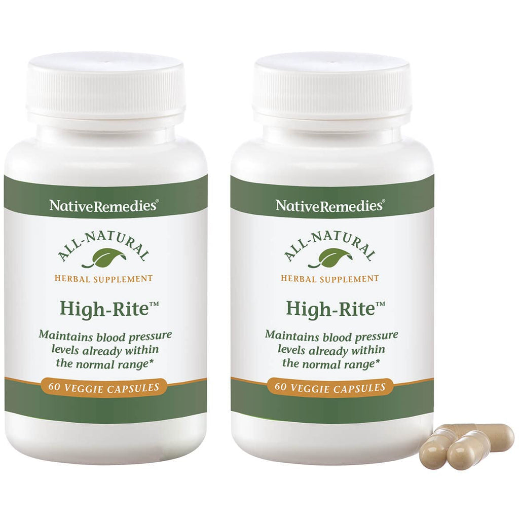 Native Remedies High-Rite Cardiovascular Support - 2 Pack