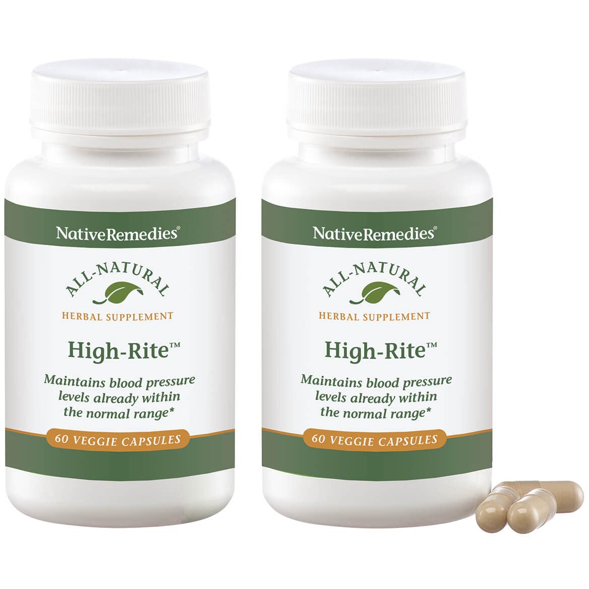 Native Remedies High-Rite Cardiovascular Support - 2 Pack