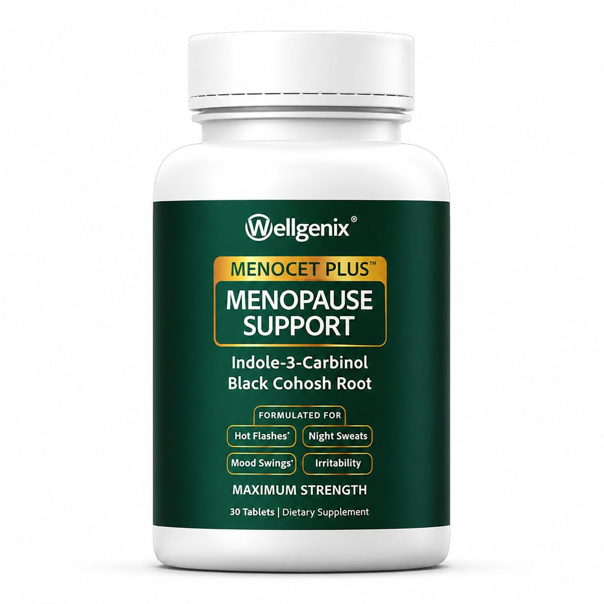 Wellgenix Menocet Plus - Menopause Supplement Designed to Address All