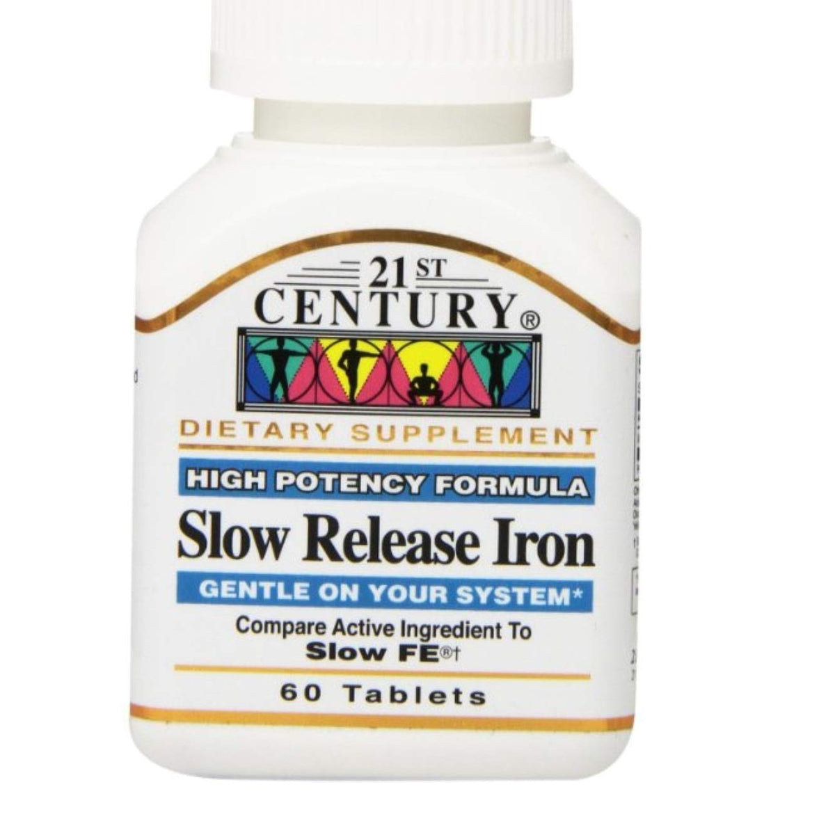 21st Century Slow Release Iron Tablets - 120 Tablets