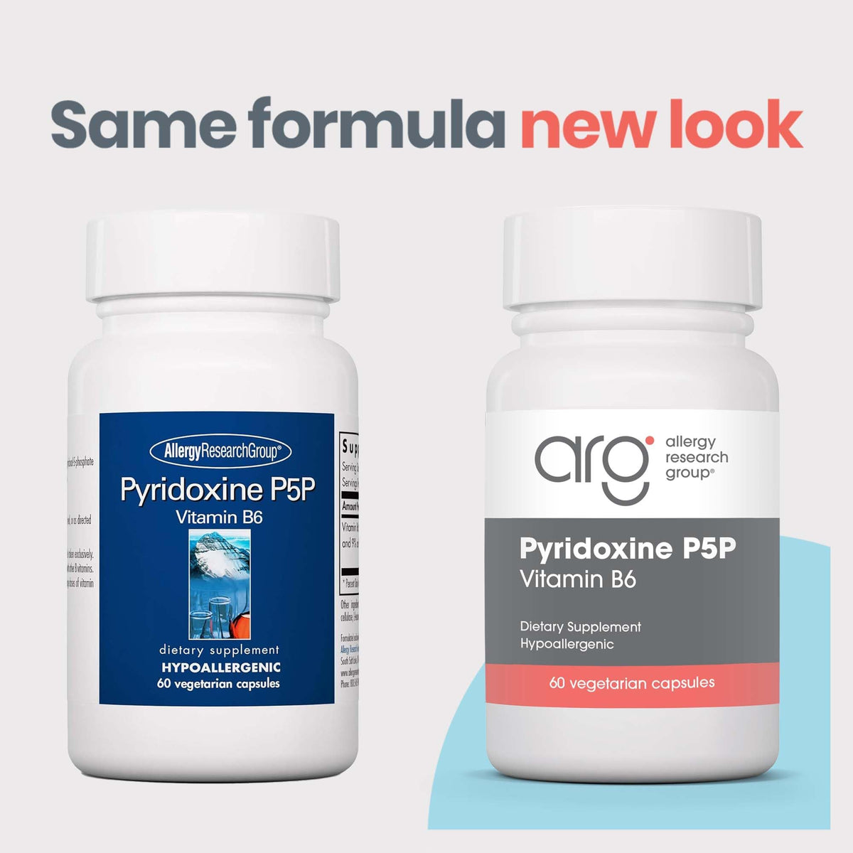 Allergy Research Group Pyridoxine P5P Vitamin B6 - 60 Capsules - image 5