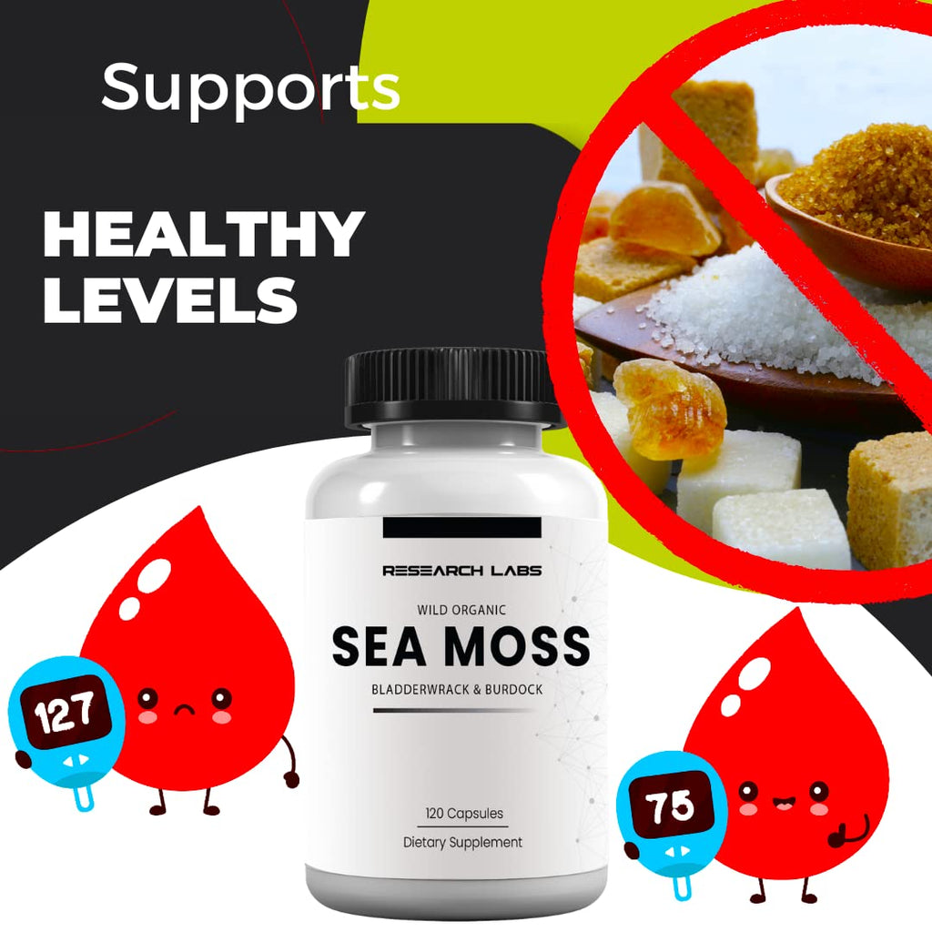 Research Labs 2 Fer 1 Ad Organic Irish Sea Moss Capsules