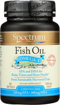 Spectrum Essentials Fish Oil 1000 mg - 200 Softgels