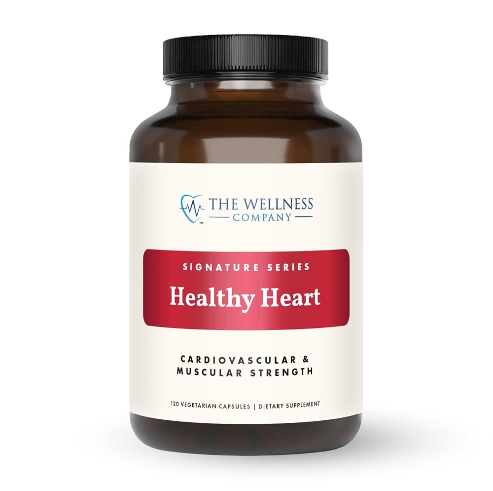 The Wellness Company Healthy Heart Grape Seed Extract & Taurine - 120 Capsules