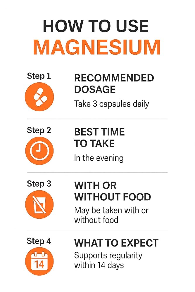 Vita4Life Magnesium Citrate 420mg High Absorption - 240 Capsules - image 6