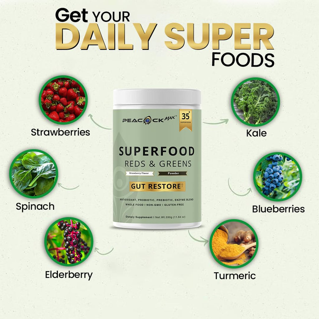 Peacock Max Super Foods Parent