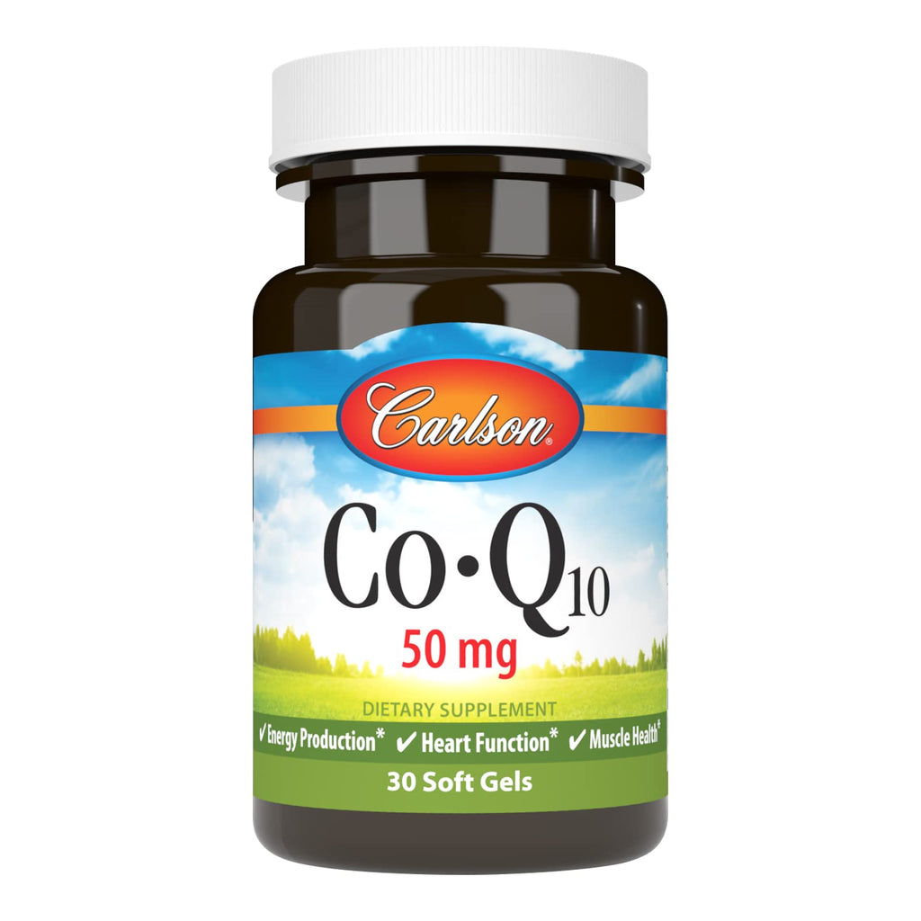 Carlson Co-Q10 50 mg - 30 Softgels