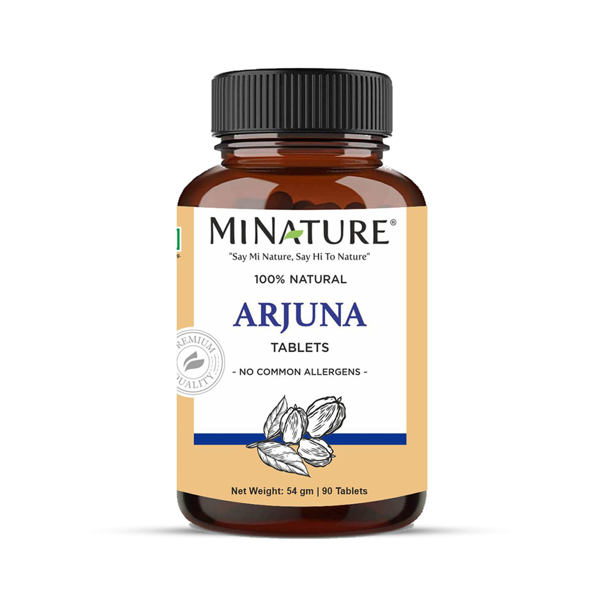 minature mi Nature Arjuna Tablets 1000mg - 90 Tablets