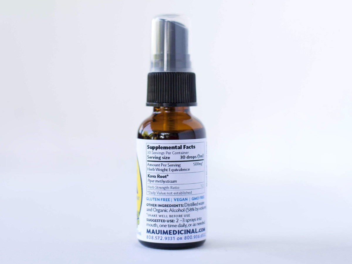 Maui Medicinal Herbs Hawaiian Kava Root Spray - 1 Fl Oz - image 3