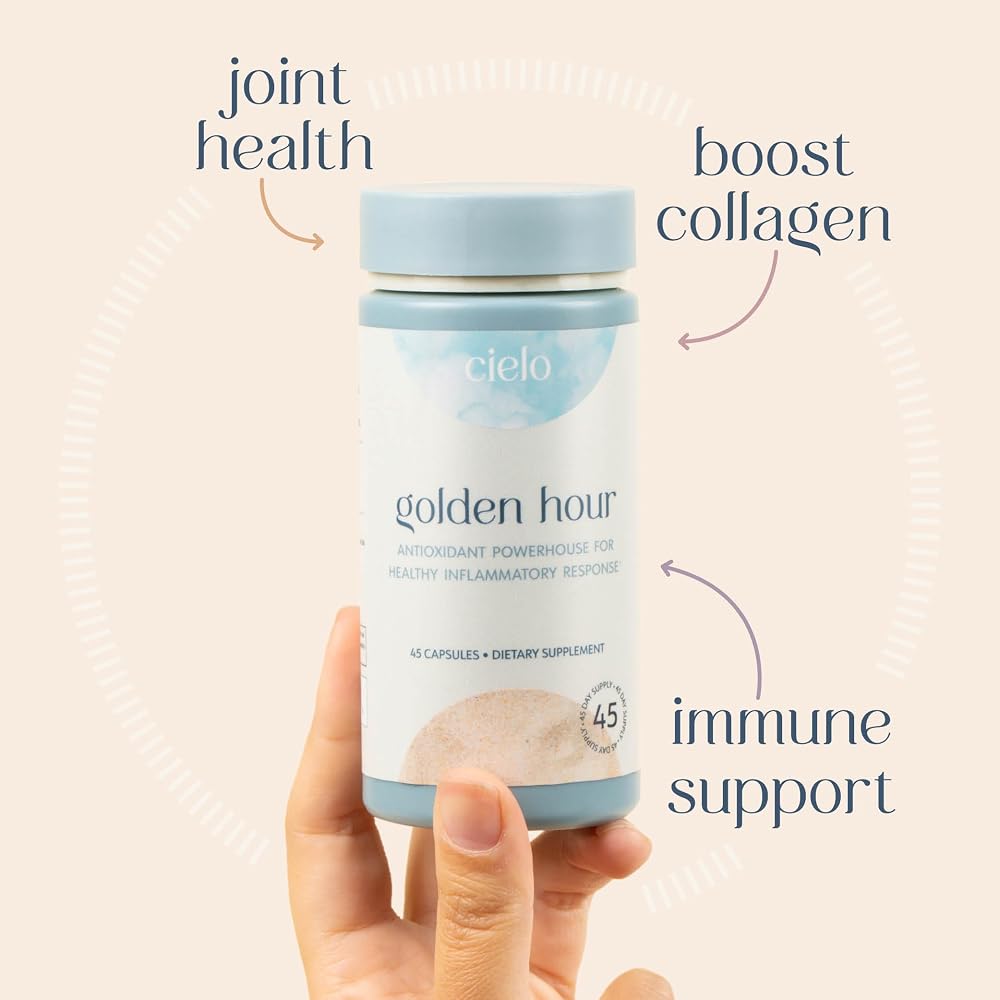 Cielo Golden Hour Antioxidant Supplement - 45 Capsules - image 3