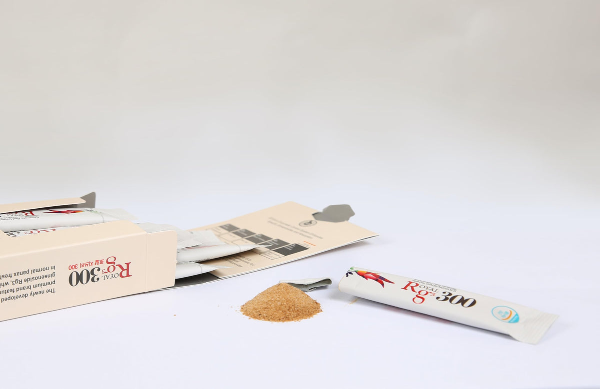 BTGIN Royal G3 300 Korean Red Panax Ginseng Extract Powder - 10 Packets - image 3