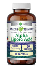 Amazing Nutrition Alpha Lipoic Acid 200 Mg - 60 Capsules