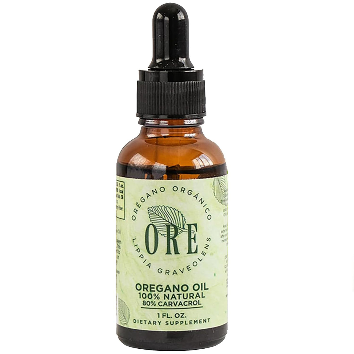 ORE Mexican Oregano Oil Drops Immune & Respiratory Support - 1 oz