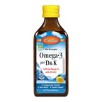 Carlson Omega-3 + D & K Liquid 1430 mg - 200 mL