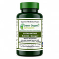 Green Organic Supplements Krill Oil + Astaxanthin 1000 mg - 60 Softgels